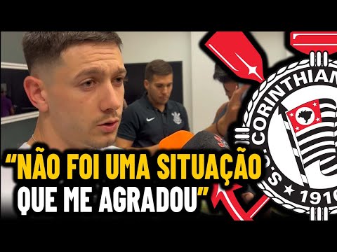 RODRIGO GARRO FALA SOBRE MUDANÇA DE NÚMERO E SUA RECUPERAÇÃO DE LESÃO - CORINTHIANS 2X0 SÃO BERNARDO