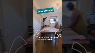 Je coupe une jupe que je ne suis pas sûre de coudre