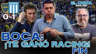BOCA: ¡TE GANÓ RACING! FIN - Boca Juniors vs Racing Club (0-1) - ELDUKA