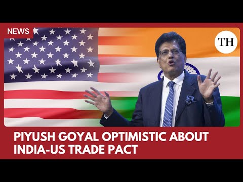 YouTube video thumbnail: Piyush Goyal Optimistic About India-US Trade Pact Ahead of July 9 Tariff Deadline