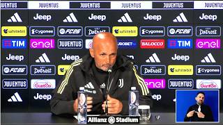 LECCE-JUVE, Spalletti in conferenza stampa: “Domani Vlahovic può partire titolare”