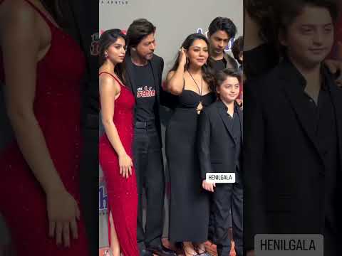 Shahrukh Khan With Beautiful Family's#trending#Viral#YoutubeFeed#Shorts