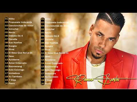 Romeo Santos / Greatest Hits Full Album / Best Old Songs All Of Time ~ Bachata Mix Éxitos 2024