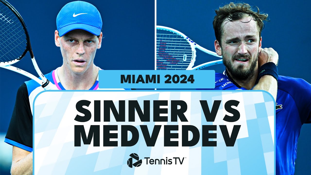 Jannik Sinner vs Daniil Medvedev Semi-Final Highlights | Miami 2024