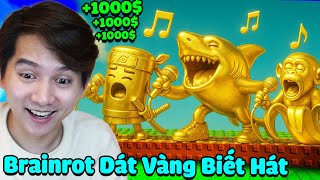(Roblox) TGAMING PAY TO WIN DÁT VÀNG BRAINROT BIẾT HÁT TRONG MY SINGING BRAINROT