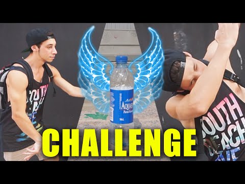 El RETO de la BOTELLA!! (WATER BOTTLE FLIP CHALLENGE) 💦💦
