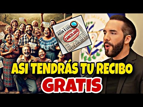 NAYIB TE EXPLICA COMO TENER RECIBO DE AGUA Y LUZ GRATIS PAGARA TODOS LOS RECIBOS 🤩