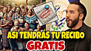 NAYIB TE EXPLICA COMO TENER RECIBO DE AGUA Y LUZ GRATIS PAGARA TODOS LOS RECIBOS 🤩