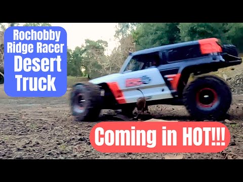 FMS Rochobby Ridge Racer 1/7 scale desert racer U8 RC Truck, Yikong TB7 handling test