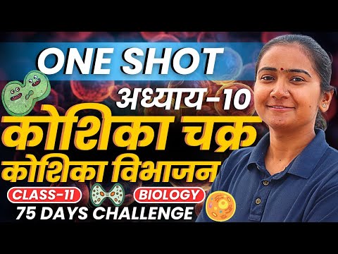 अध्याय-10, कोशिका चक्र और कोशिका विभाजन | One Shot Revision | Class-11 Biology | कक्षा-11 जीवविज्ञान