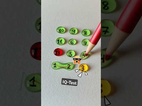 Giúp tôi vẽ một đường nối số từ 1 đến 13#drawing #line #quiz #shorts
