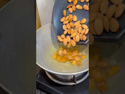 Badam fry #kitckenhacks #food #secrethacks #kitchentips #recipe #cookingtips #cookinghacks #coconut