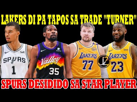 LAKAS ng BIG 3 na ITO ng LAKERS "LEBRON LUKA TURNER" DI PA TAPOS | DURANT NATAKOT sa LUKA LEBRON DUO