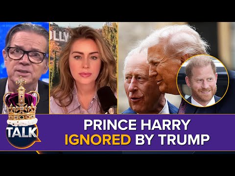 Prince Harry Ignored By President Trump | Is Meghan Markle Still Relevant? | Kinsey Schofield