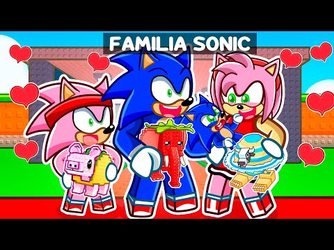 Sonic Forma Una Familia en Steal a Brainrot! (Roblox)