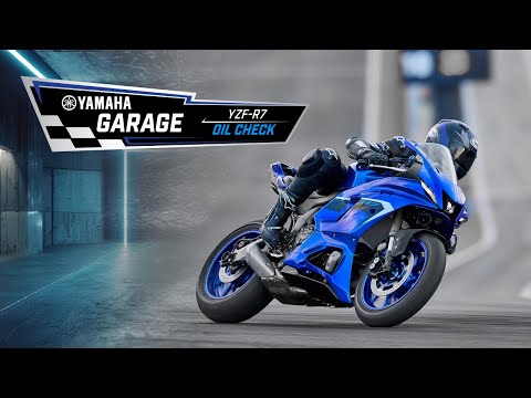 How to Check Yamaha YZF-R7 Oil Levels | #Yamaha DIY Garage