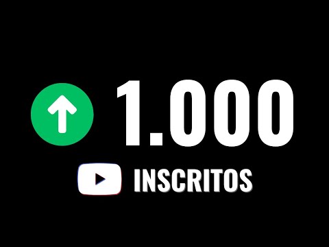 1.000 Inscritos em 30 dias no YouTube GARANTIDO