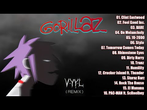 Gorillaz | Greatest Hits 2025 | Clint Eastwood, Tormenta,Feel Good Inc - Gorillaz 2025 MIX Playlist