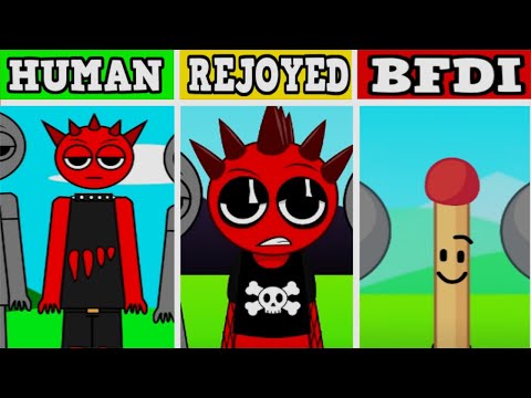 Sprunki Takes on Rejoyed and BFDI in EPIC Incredibox Battle