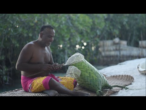 Scoop Net Fishing Kiribati