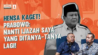UCAPAN PRABOWO YANG BIKIN HEBOH NETIZEN!