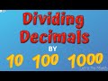 Understanding Division and Decimal Movement