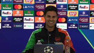 Real Madrid vs Arsenal - Mikel Arteta press conference