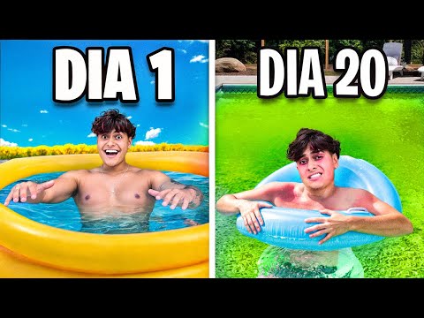 ÚLTIMO A SAIR DA PISCINA VENCE! *passei mal