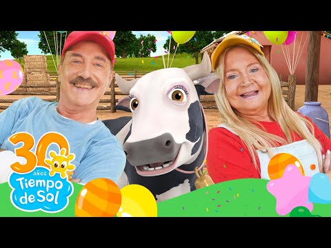 La Vaca Lola y Yo 🐮 Canciones Infantiles 🎶 30 Años | Dúo Tiempo de Sol