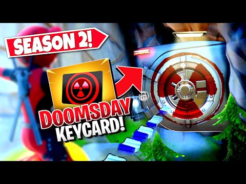 *NEW* FINDING HIDDEN DOOMSDAY *VAULT* USING MYSTERY DOOMSDAY KEYCARD! (Battle Royale)