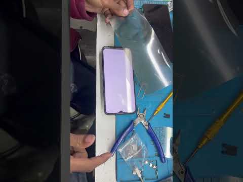 Polorizer change process Narzo 50a #iphone #experiment #apple #tech
