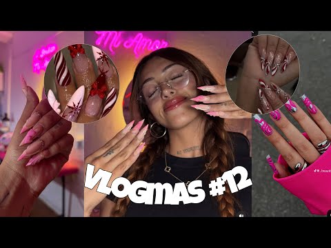 ME HAGO LAS UÑAS + DÍA CON AMIGOS - VLOGMAS 12
