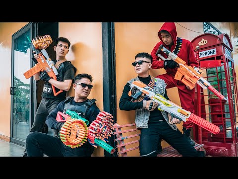 Nerf Guns War : Save the Captured Agent S.W.A.T SEAL Team Fight Boss W Criminal Group Dangerous