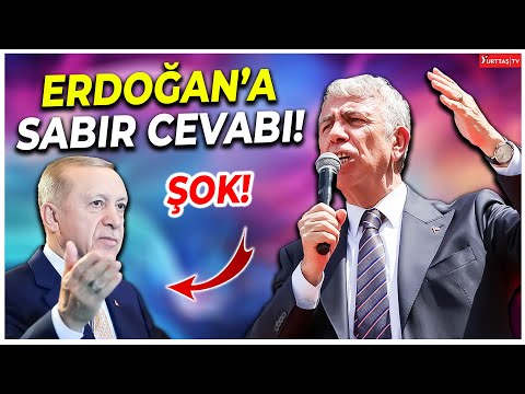 Mansur Yavaş sabır isteyen Erdoğan'a öyle bir yanıt verdi ki...