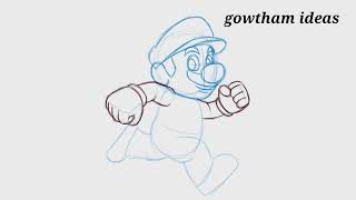 Mario drawing