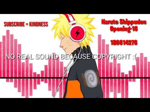 Naruto Roblox Id Code 07 2021 - roblox naruto shippuden opening 2 sound id