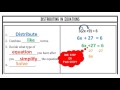 Exploring the Distributive Property in Equations