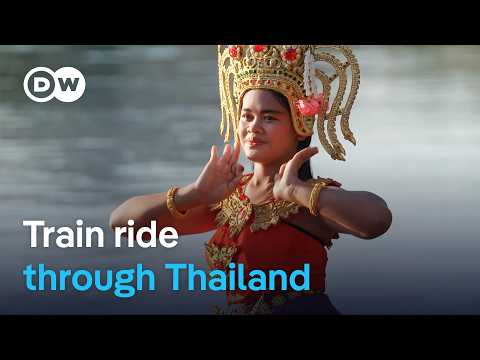 YouTube video thumbnail: By Train Through Thailand’s West 