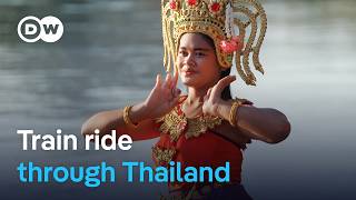 YouTube video thumbnail:  By Train Through Thailand's West