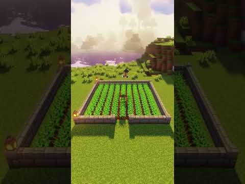 Minecraft Automatic Farm🧑‍🌾 #shorts