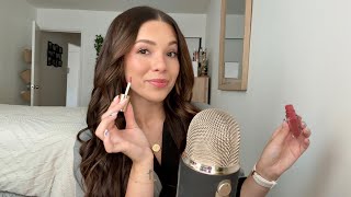 ASMR Whisper Ramble & Doing My Makeup 💛