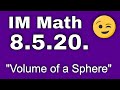Volume and Geometry Problems