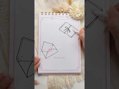 Tutorial Gambar Amplop Aesthetic @cathfloart