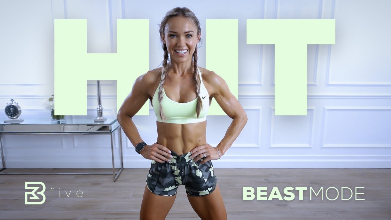 BEASTMODE HIIT - High Intensity Full Body Workout - Day 5 - Caroline Girvan