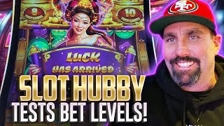 SLOT HUBBY TESTS BET LEVELS😲