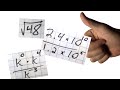 Scientific Notation and Exponents