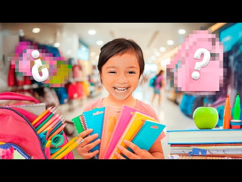 MELANIE COMPRANDO LOS ÚTILES ESCOLARES DEL NUEVO AÑO ESCOLAR 2025