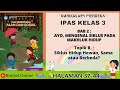 Kuis Siklus Hidup Hewan