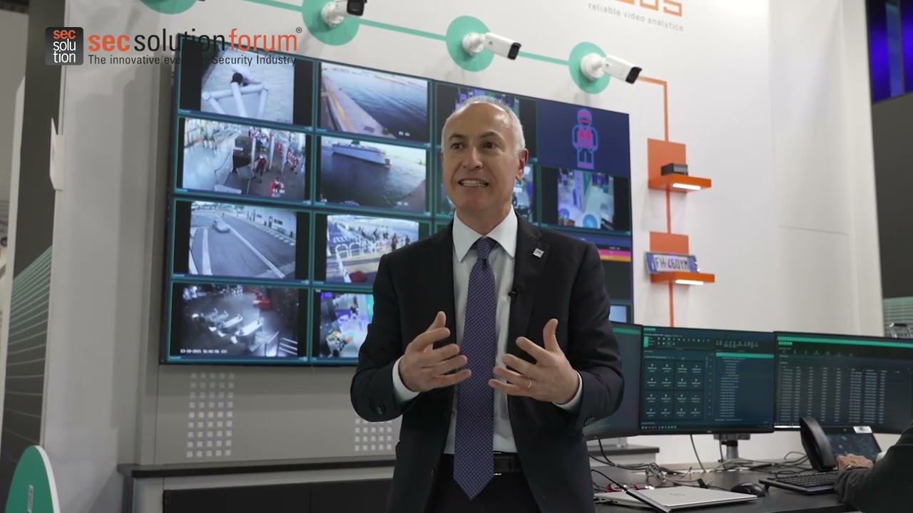 secsolutionforum a Sicurezza 2025 con Santi Maurizio Grasso, Direttore Commerciale DAB Sistemi Integrati