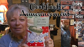 My 2nd Cookbook is here! Get the information! Pa's first video debut!